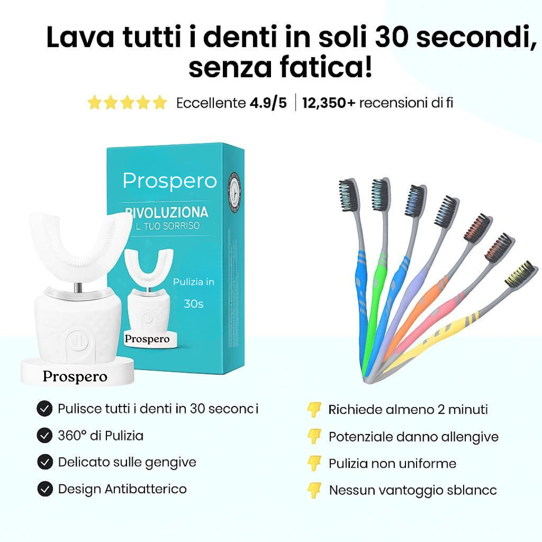 La spazzolino da denti automatico